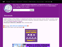 Tablet Screenshot of mujerpalabra.net